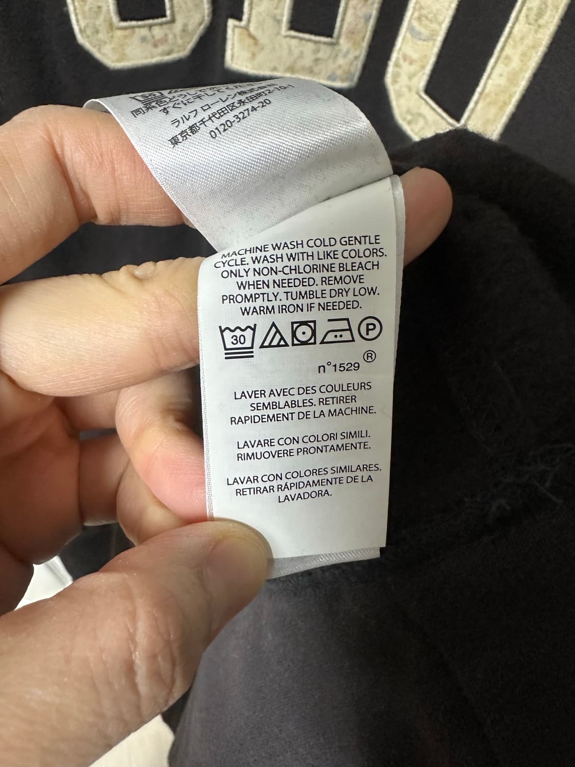 폴로 랄프로렌 x 엔드 클로징 바로크 콜라보 후디 XL 상품이미지4