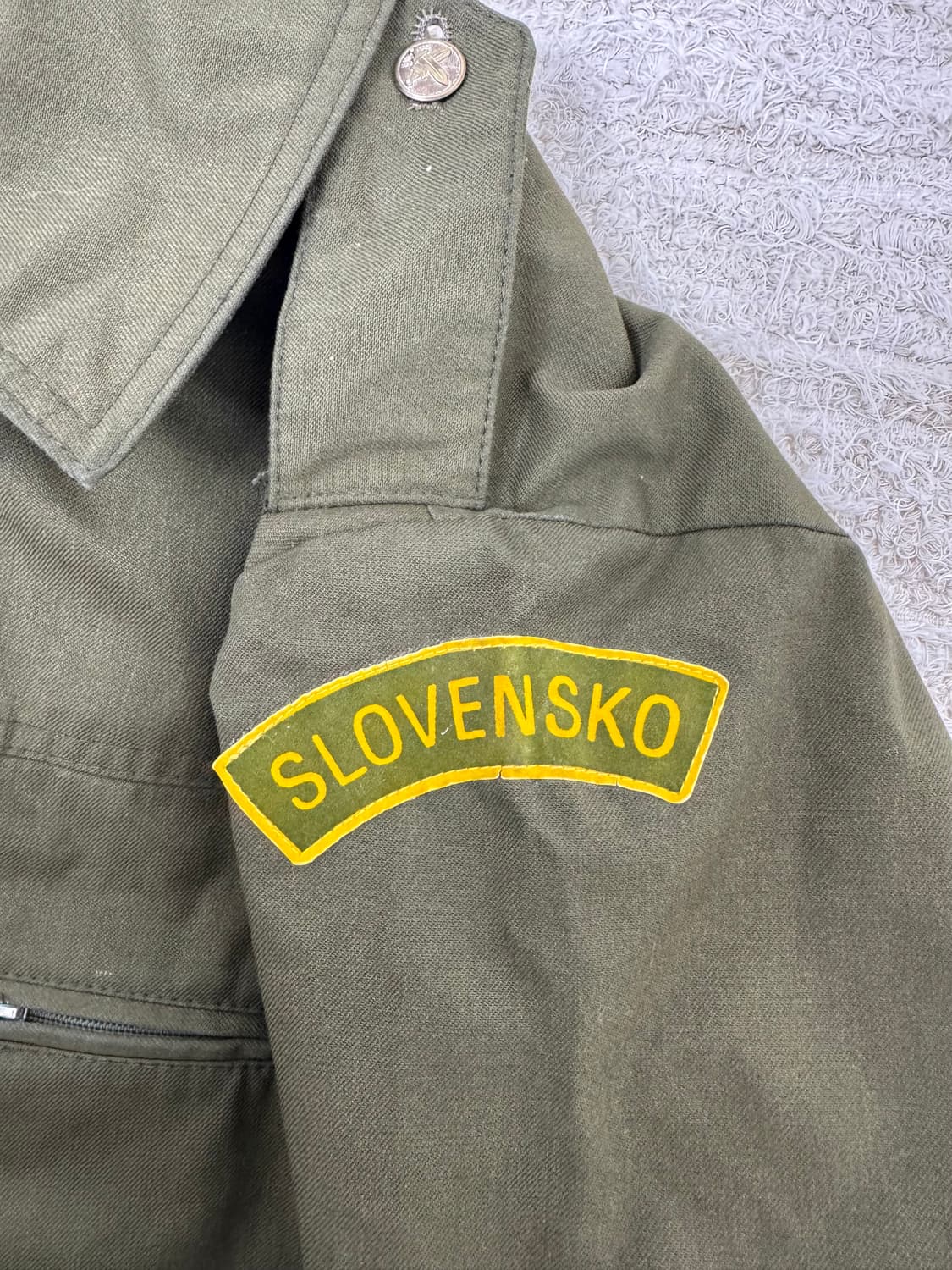•Vintage Military 슬로바키아군 필드 자켓 상품이미지4