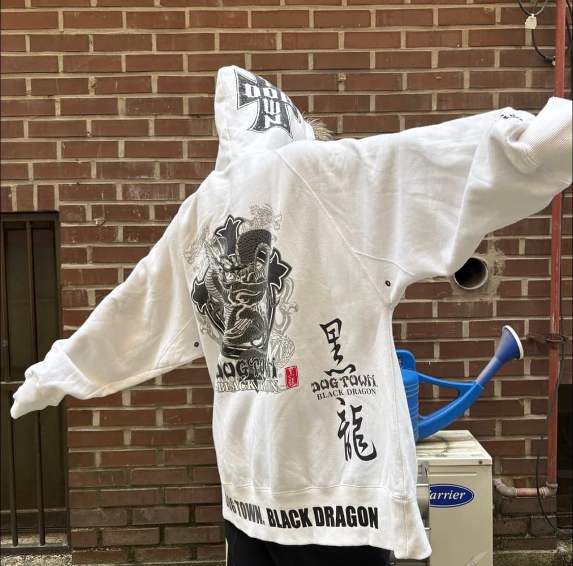 Dog town fur hoodie oriental detail hood 상품이미지3