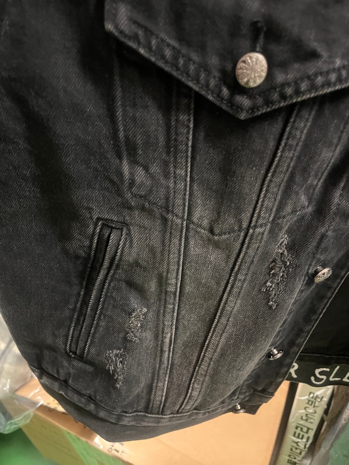 fucking awesome distressed jacket퍼킹어썸 자켓 상품이미지5