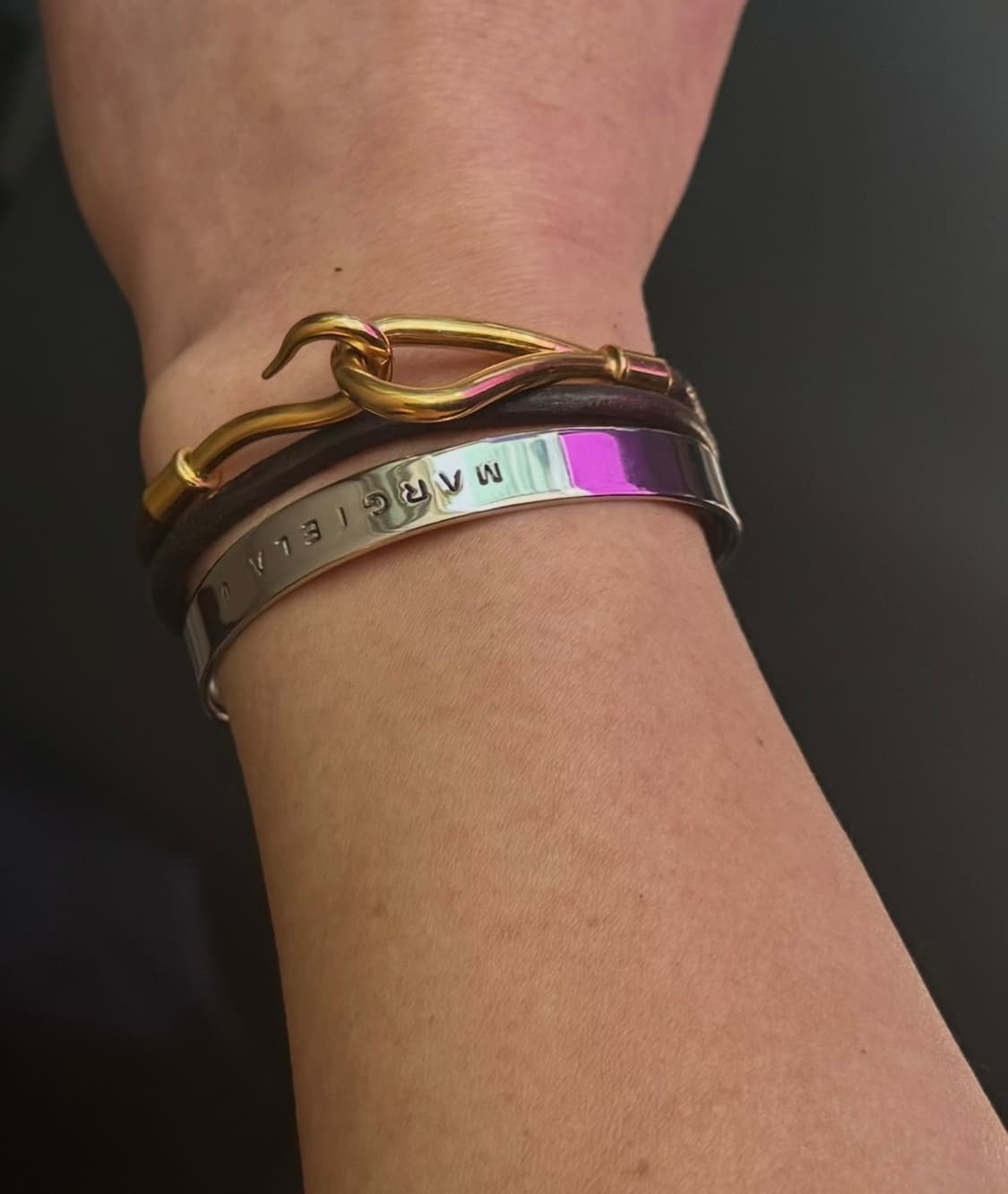 Hermes Hook Double Tour 팔찌 + masion marg 상품이미지3