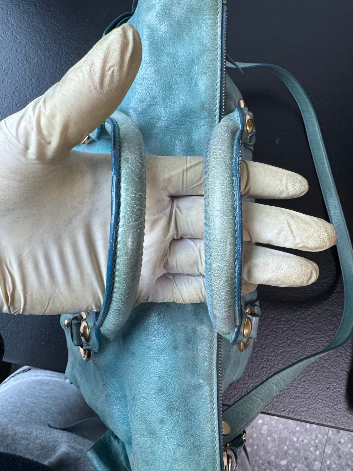 미우미우 비텔로 럭스 사첼 2way백(정품) 상품이미지7