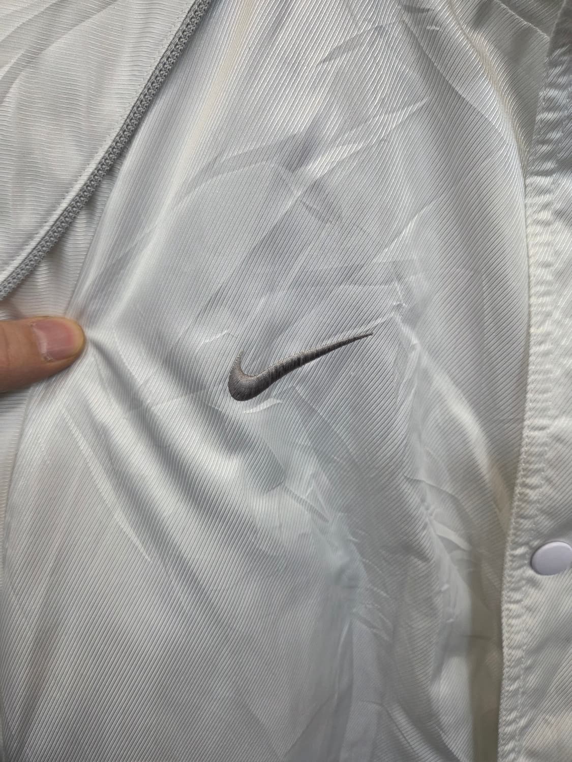 나이키 올드스쿨 셰르파 안감누빔 돕바 벤치 롱 자켓 L 상품이미지4