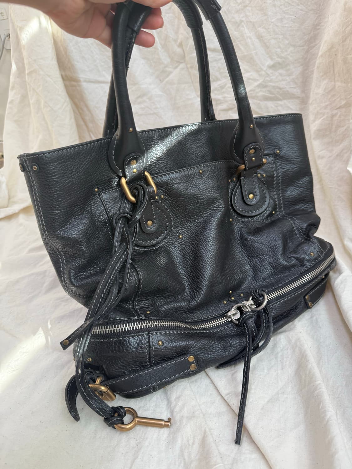 Chloe 패딩턴백 블랙  상품이미지3