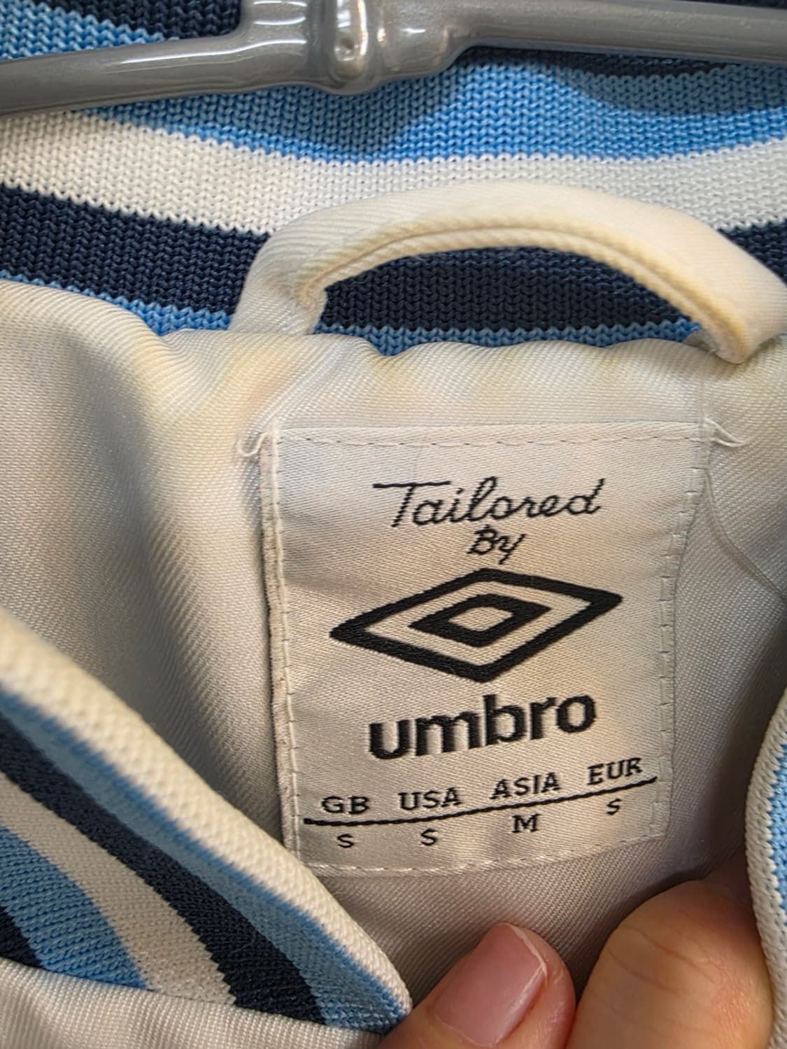 맨시티 엄브로 트레이닝탑 져지 올흰 희귀매물 상품이미지5