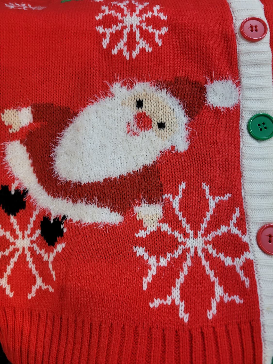 CHRISTMAS 크리스마스 오버핏 니트 가디건  상품이미지3