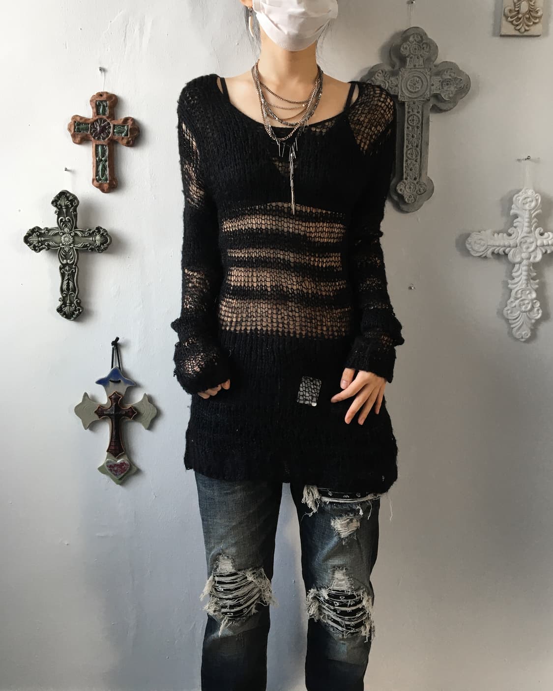 punching knit 상품이미지1