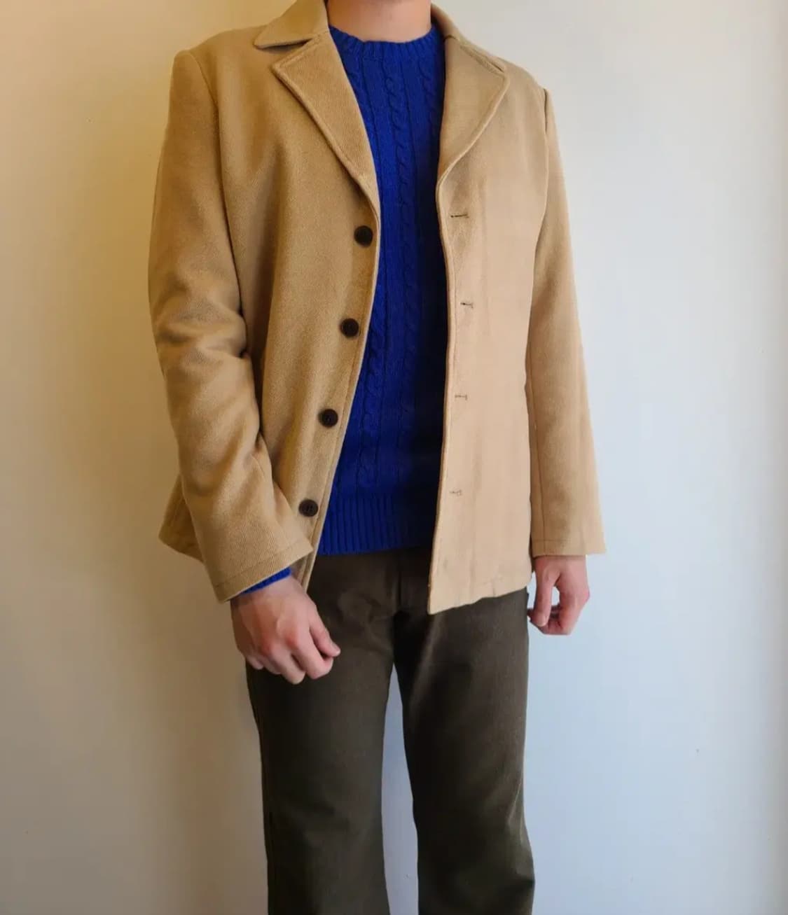 DOWBL JAPAN 베이지 미니멀 재킷 상품이미지1