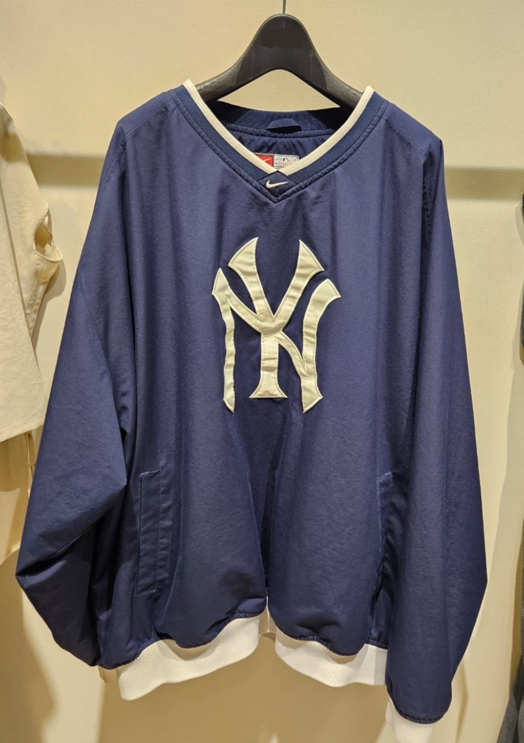 양키즈 나이키 콜라보 빈티지 웜업 자켓 상품이미지1