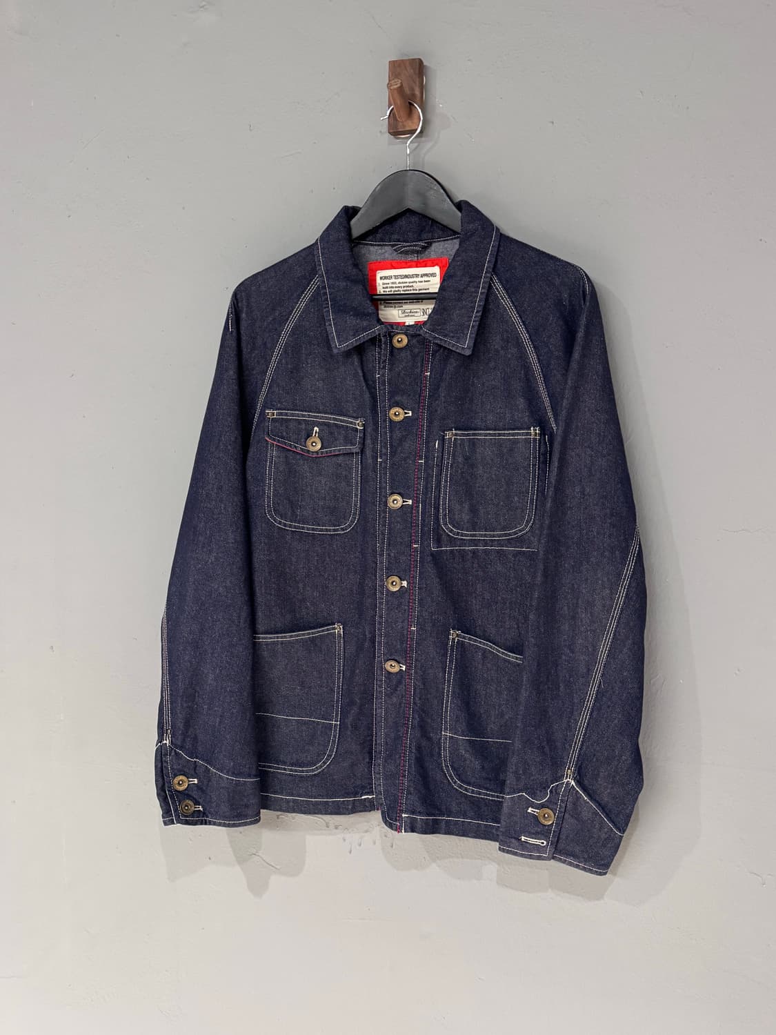 Dickies 디키즈 스티치 커버올 데님 워크자켓 상품이미지1