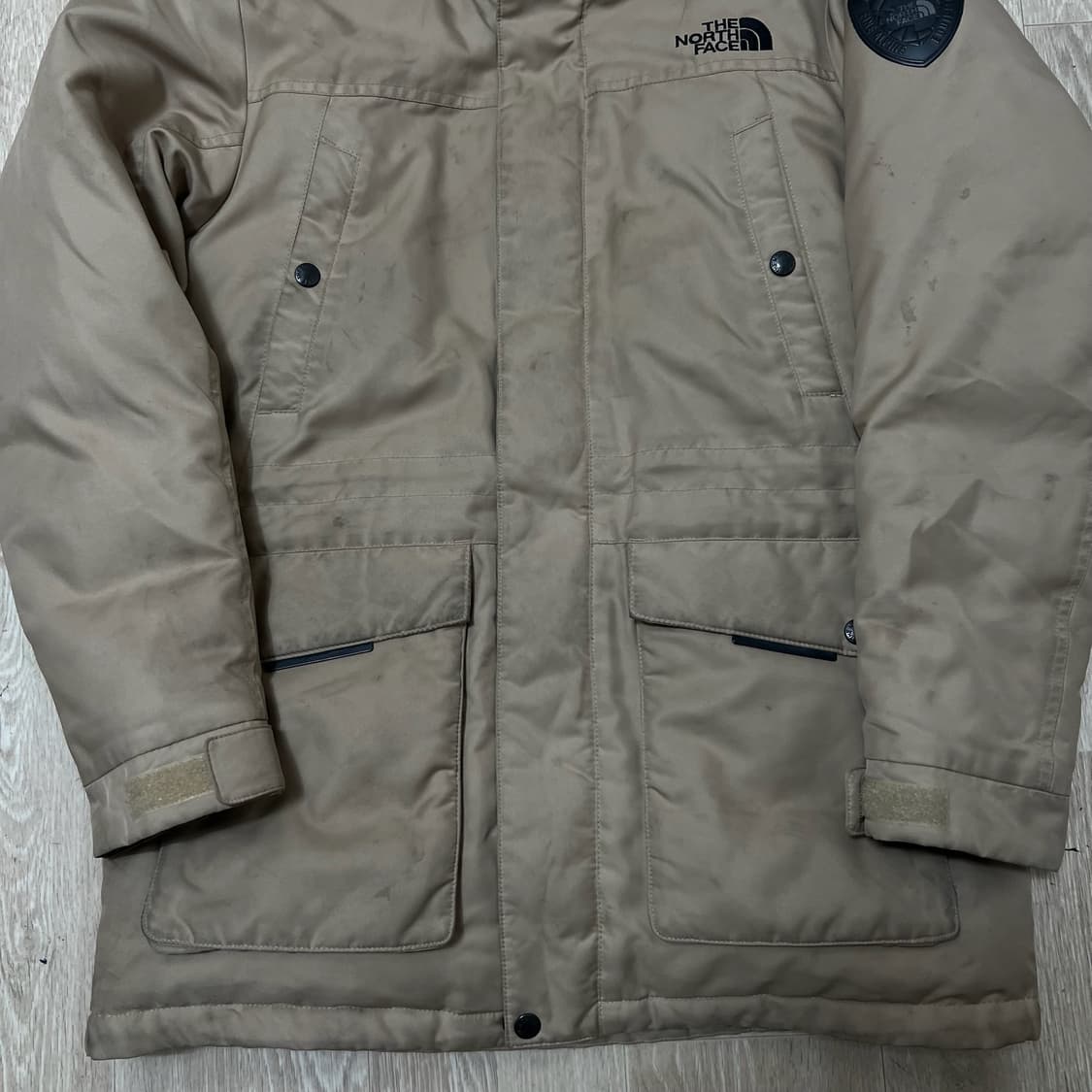 노스페이스 남성 덕다운 맥머도 롱패딩 S/90  상품이미지5