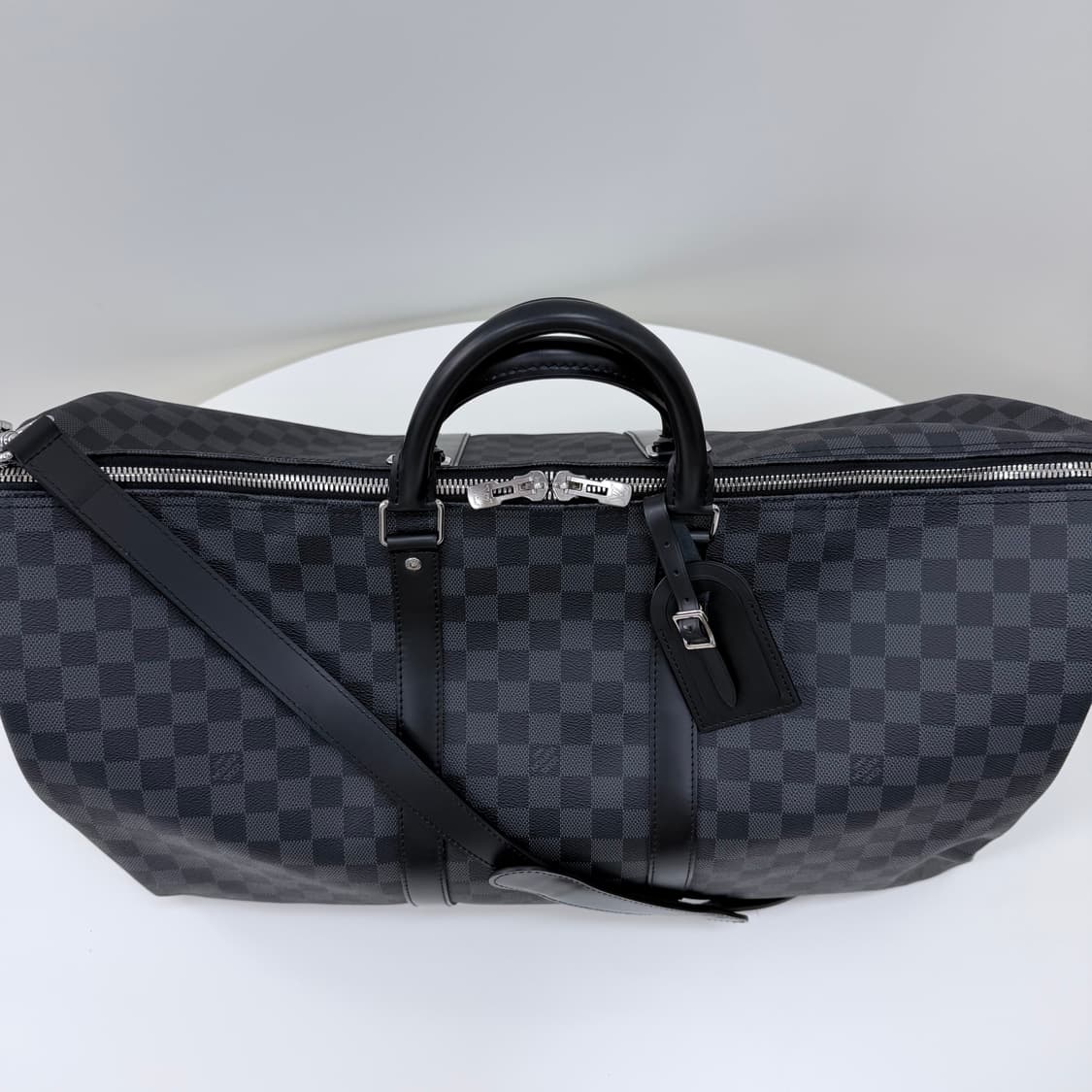 [S급/55] 루이비통 다미에 반둘리에 키폴 보스턴백 블랙 상품이미지4