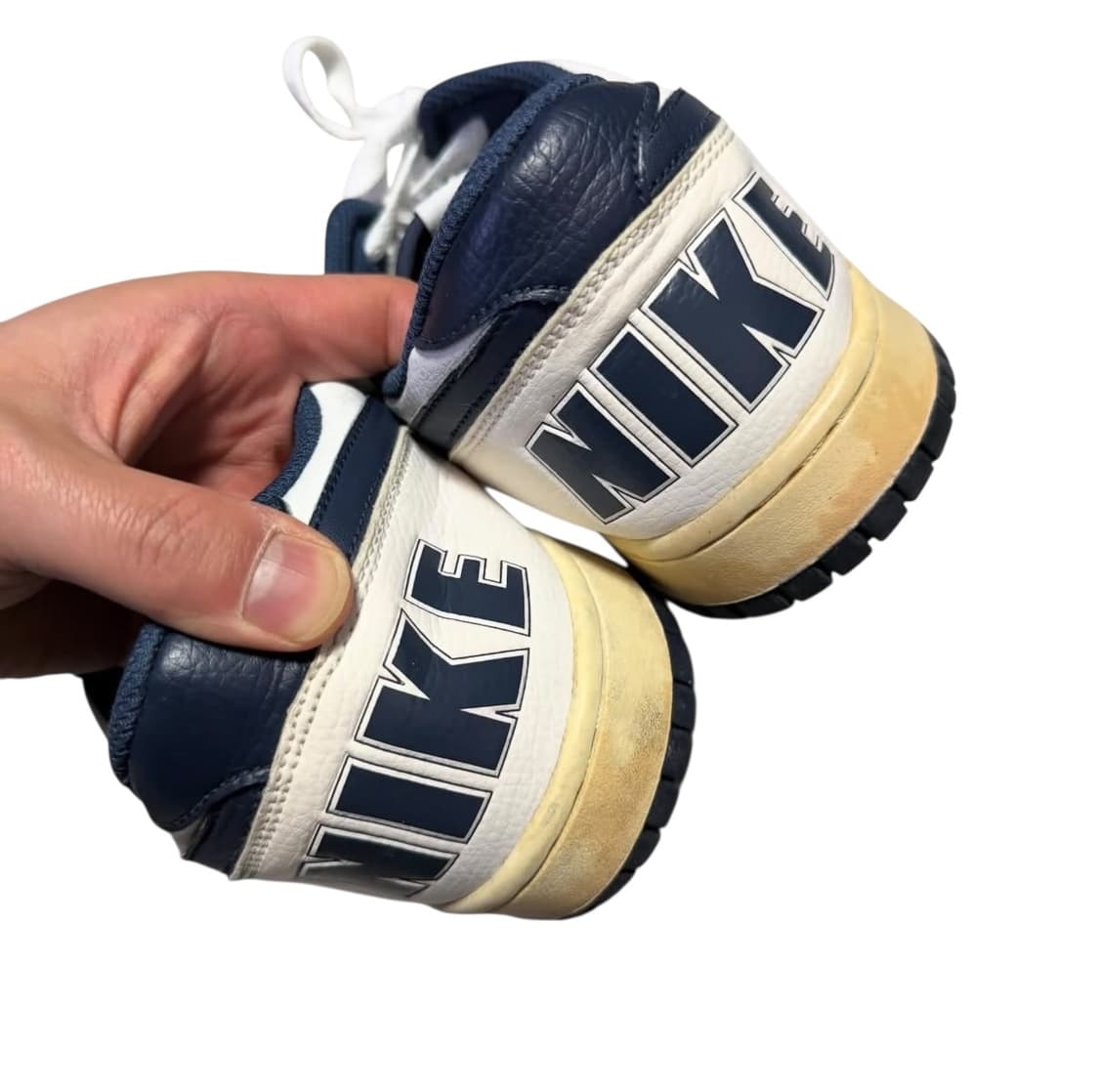 나이키 올드스쿨 덩크 흰/남 스니커즈 상품이미지5