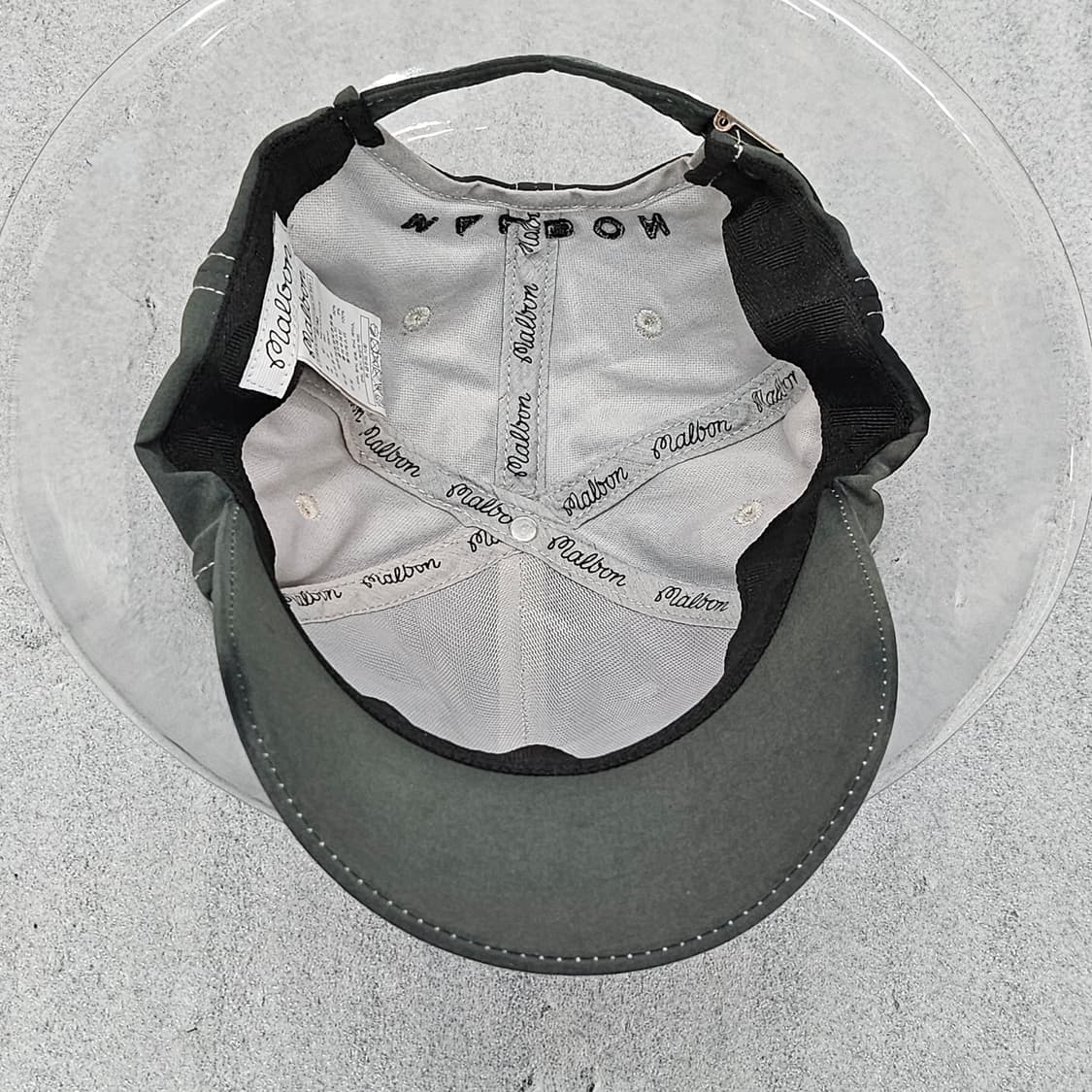 말본 정품 골프 캡모자 다크그레이 56cm 상품이미지8