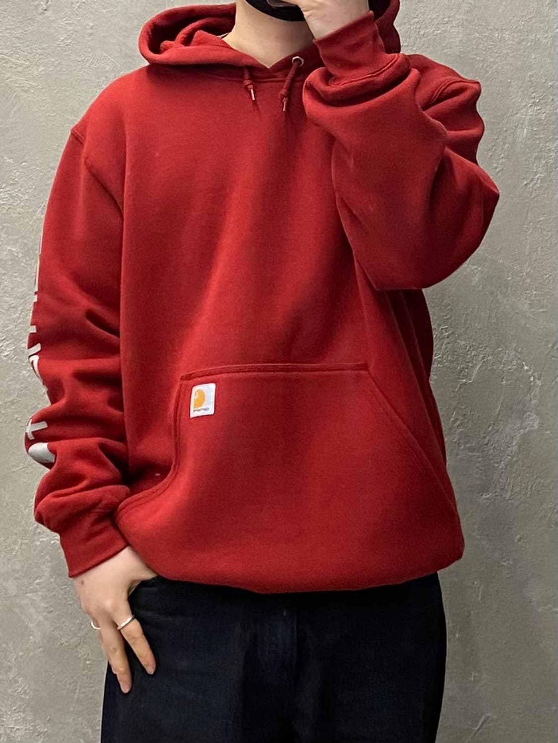 [M] Carhartt 칼하트 오리지널 핏 후드티 상품이미지8