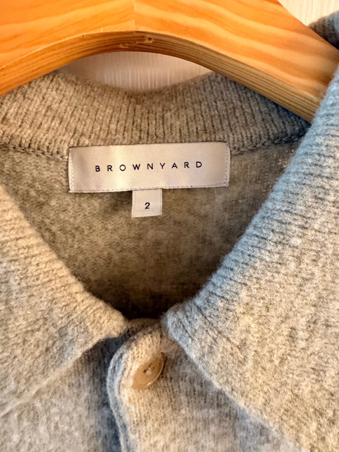 브라운야드 알파카 가디건 상품이미지4