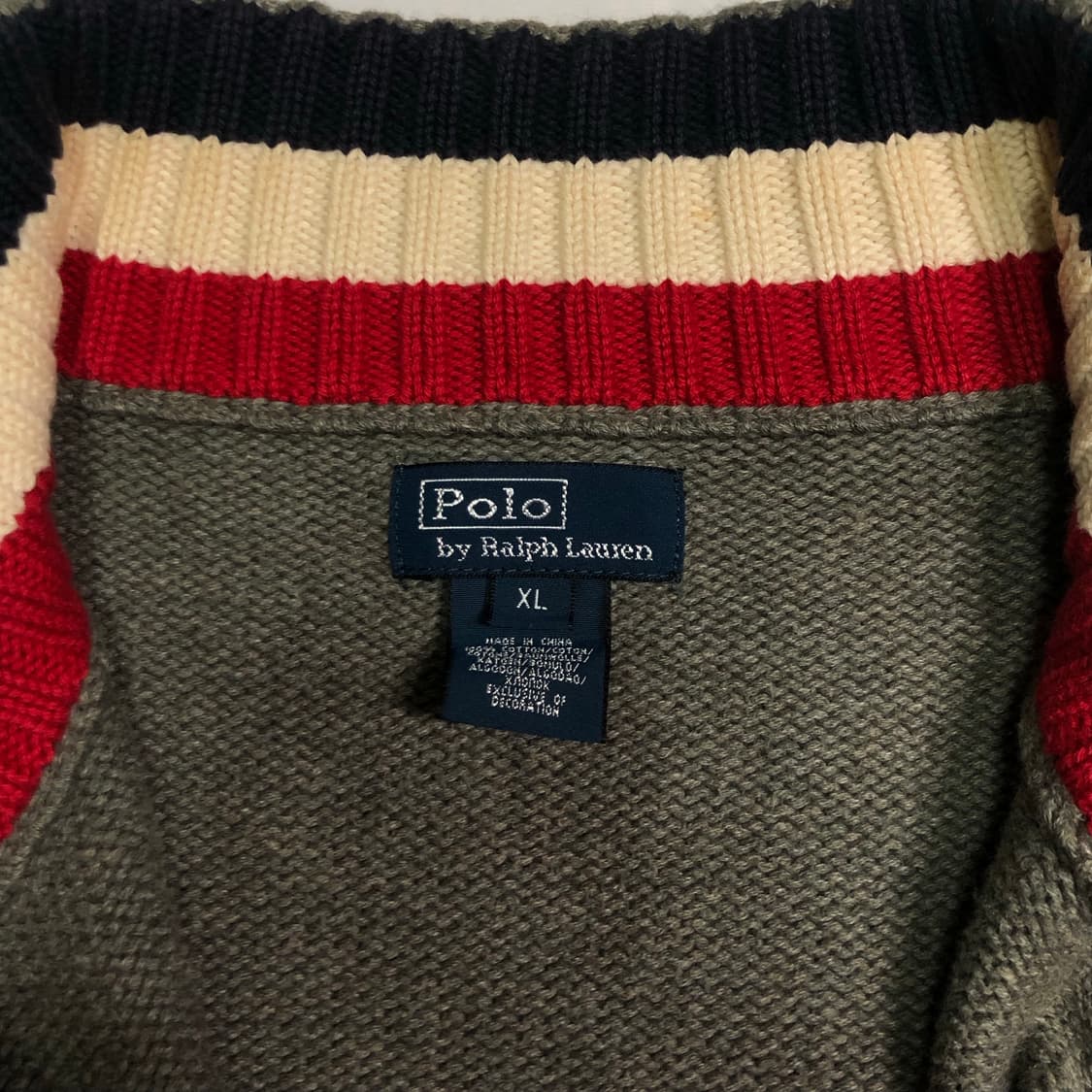 폴로 랄프로렌 빅포니 그레이 집업 상품이미지4