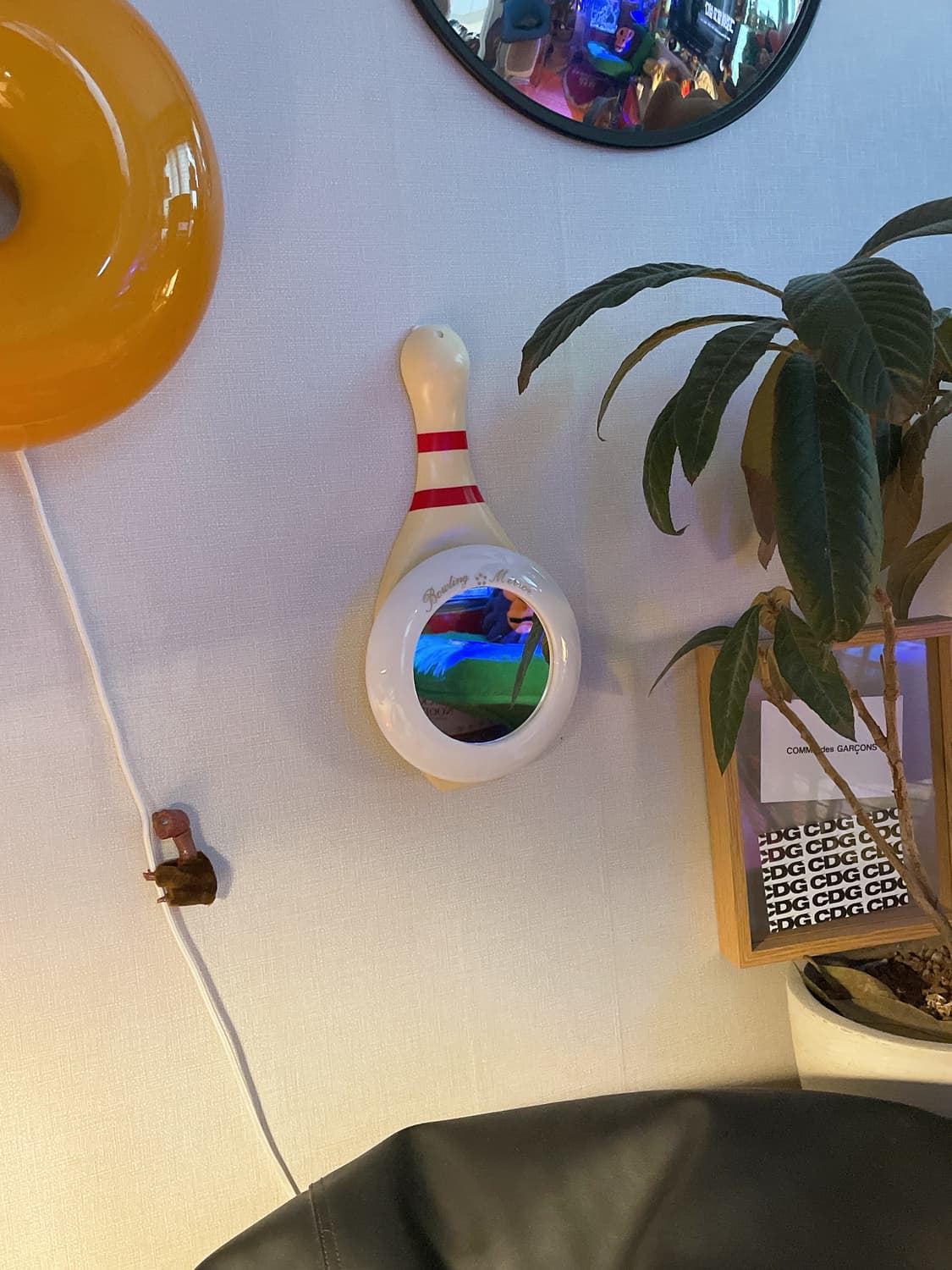 90s 빈티지 볼링 핀 인테리어 거울 상품이미지5