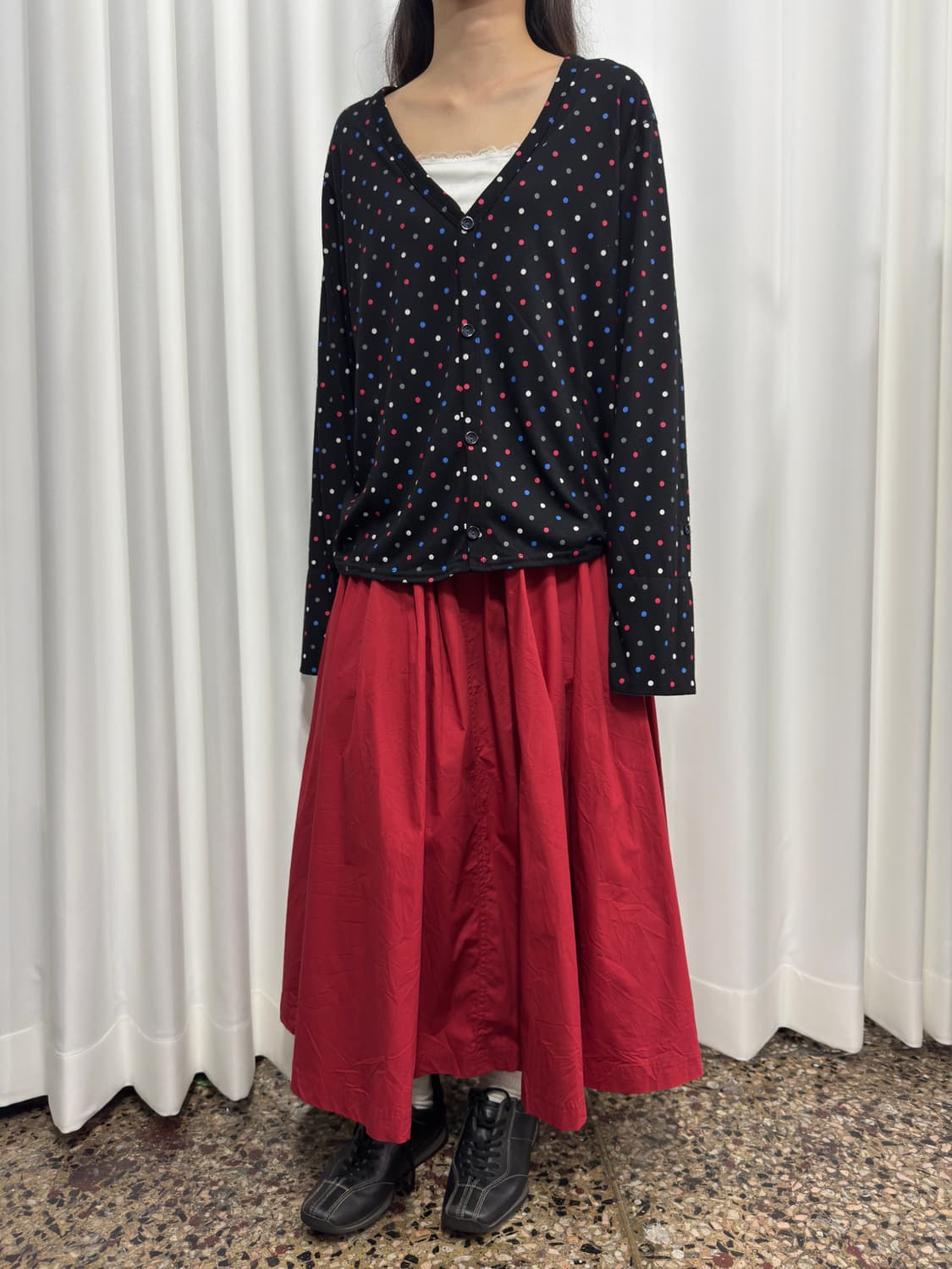 dot cardigan 상품이미지4