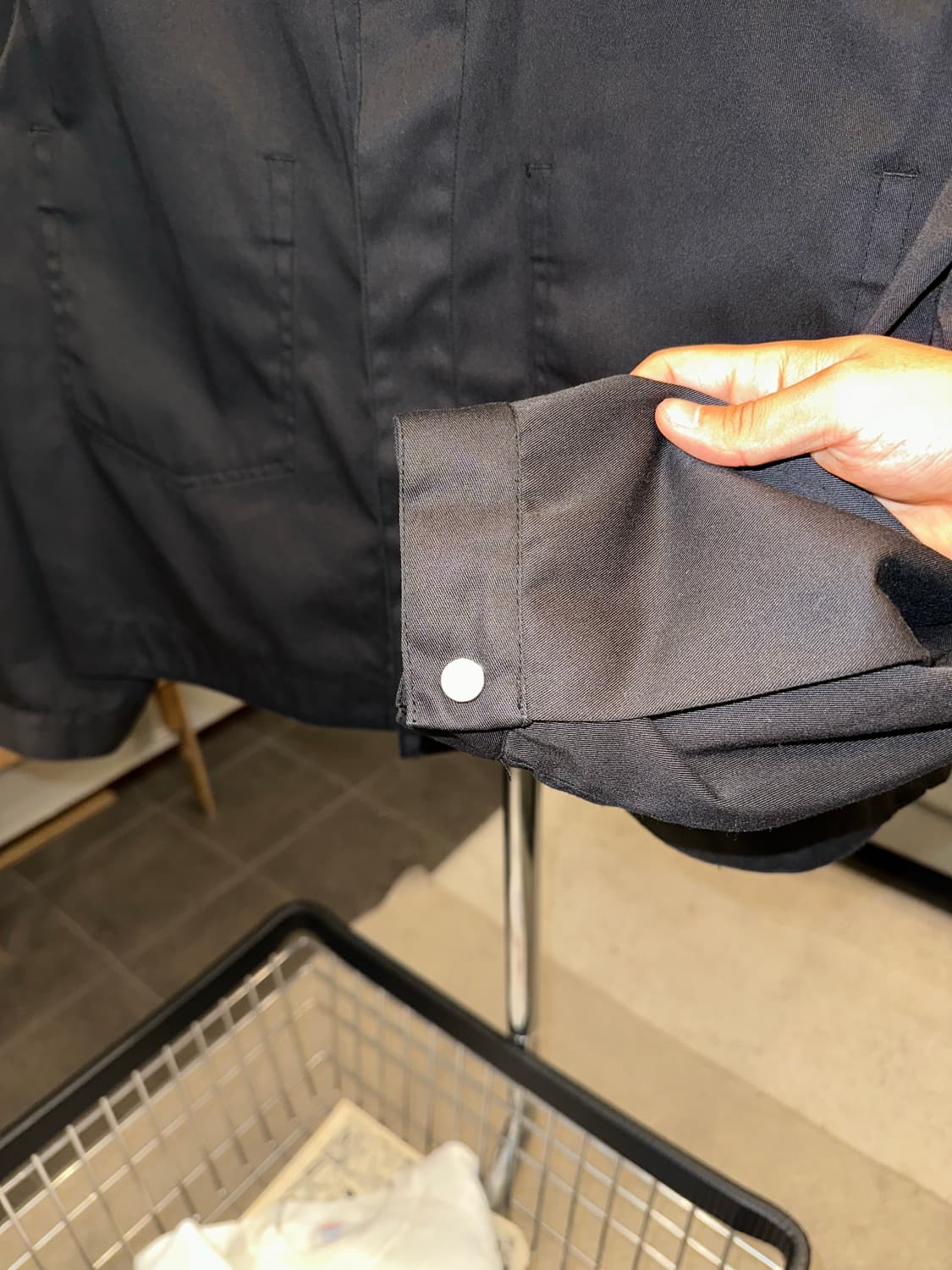 Bukht black stitch pocket short jacket 상품이미지8