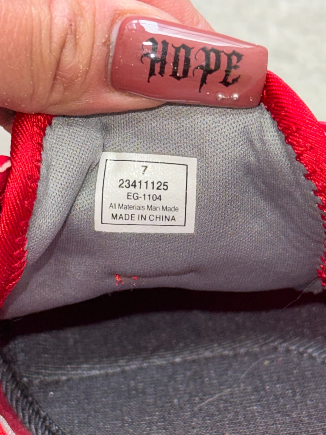 DKNY red stopper details sneakers  상품이미지6