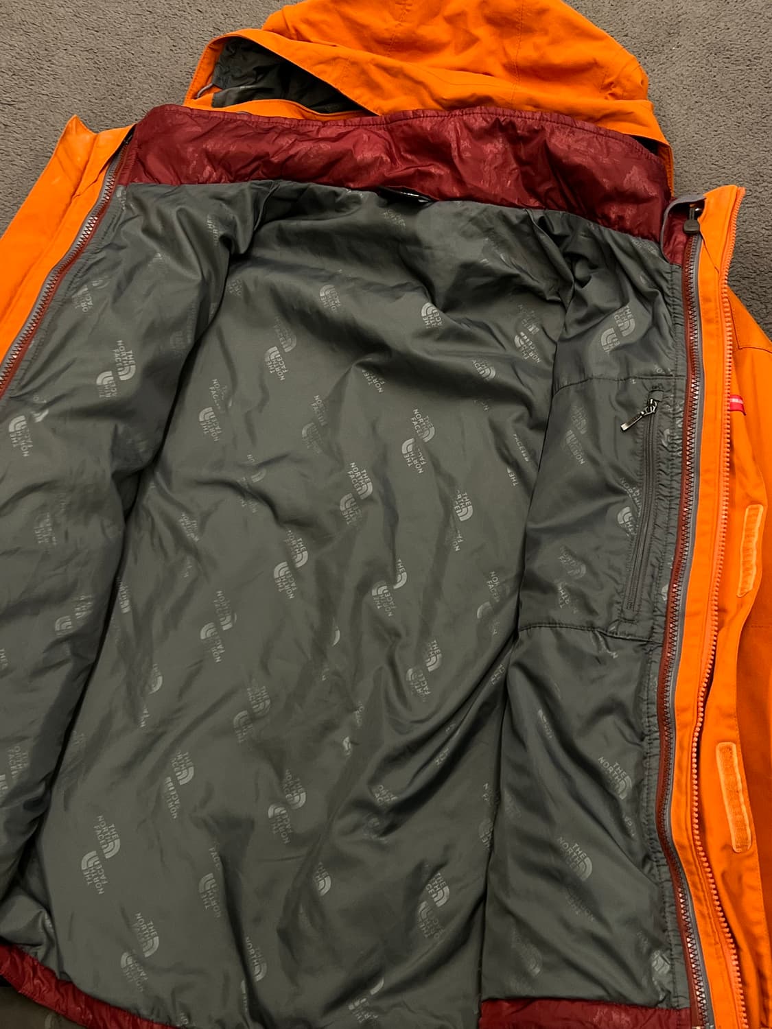 노스페이스 하이벤트 이중내피 투포켓 바람막이 처분  상품이미지3