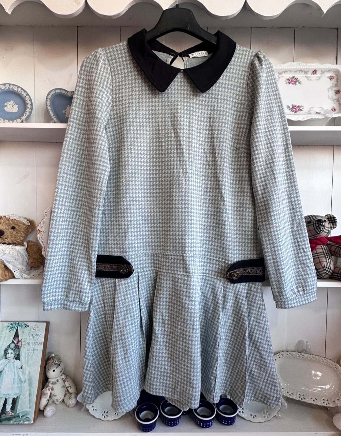 axes femme(액시즈팜) 블루 하운즈투스원피스 상품이미지1