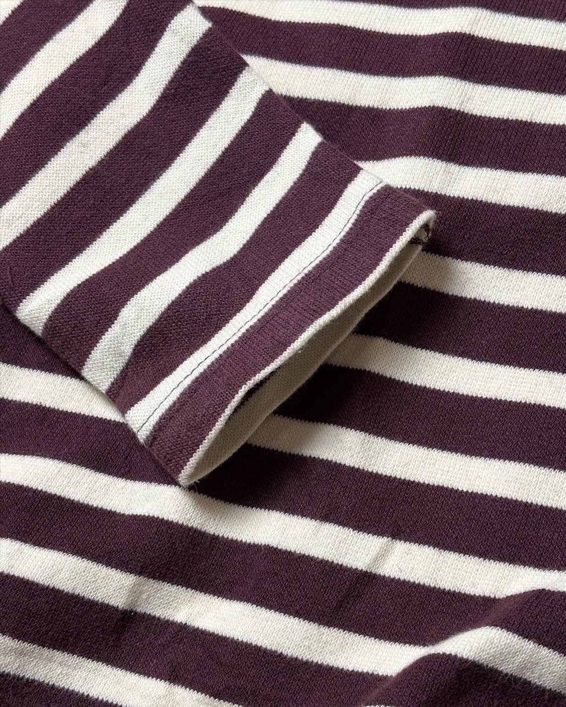 일본빈티지 절개 스트라이프 긴팔티 상품이미지4