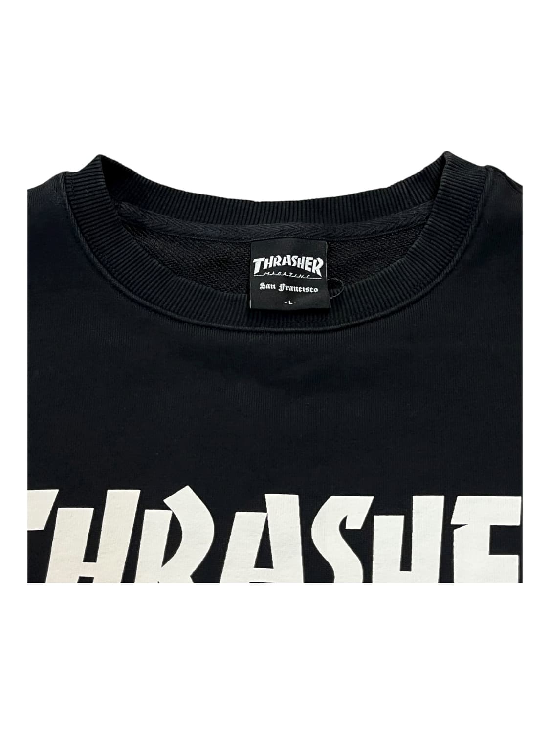 트레셔 맨투맨 블랙 L #csz1936 상품이미지4