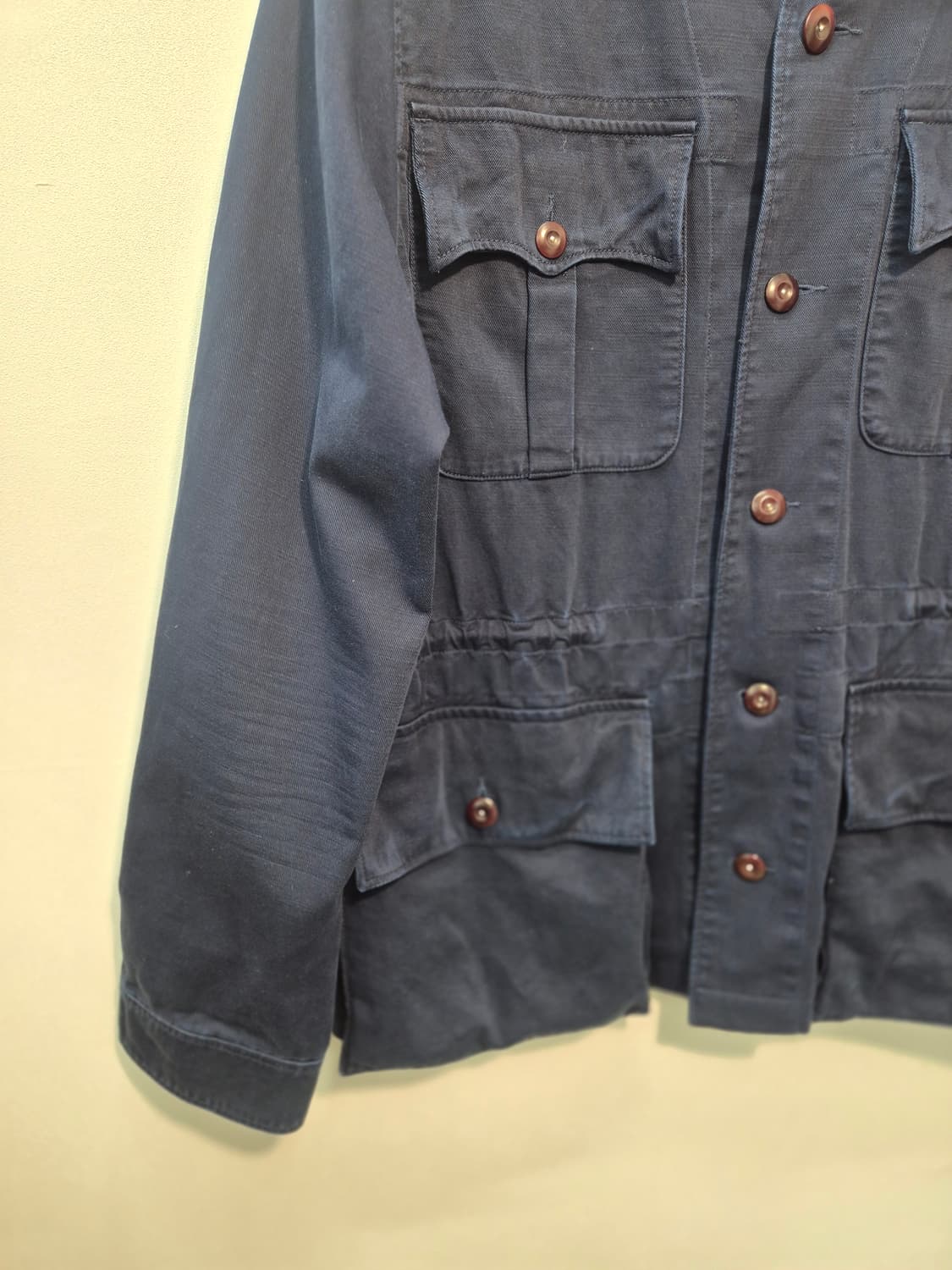 폴로 랄프로렌   트윌 벨트 유틸리티 재킷  네이비  XL 
 사이즈   상품이미지4