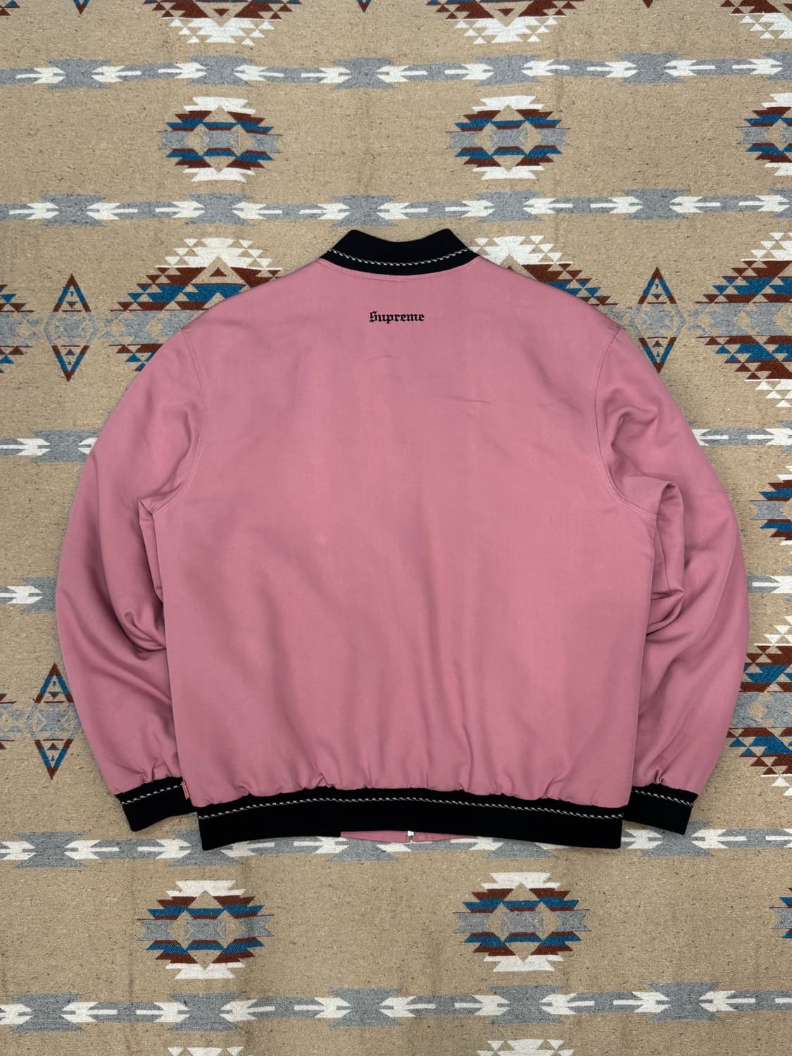 [M] 슈프림 다이아몬드 레이온 봄버 더스티 핑크  상품이미지7