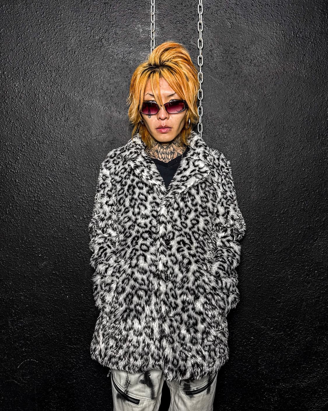 GavariA – Leopard Faux Fur Jacket 상품이미지1