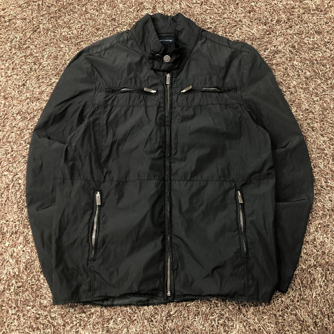 타미힐피거 나일론 바이커 자켓 상품이미지1