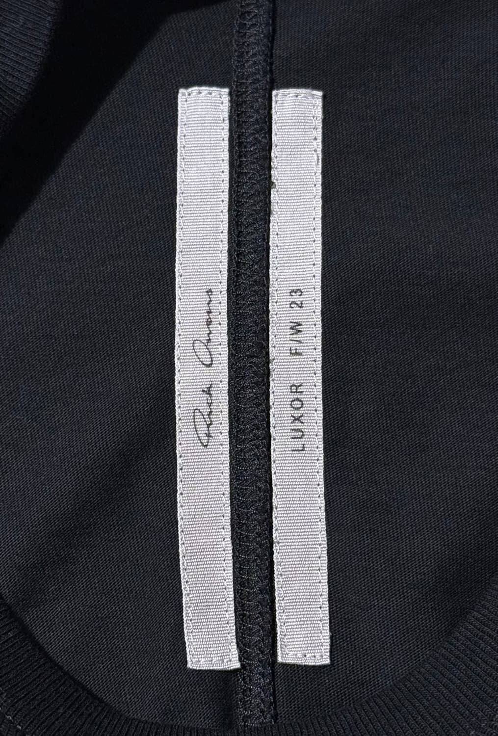 릭오웬스 23FW 룩소르 베이직 롱 슬리브 상품이미지5