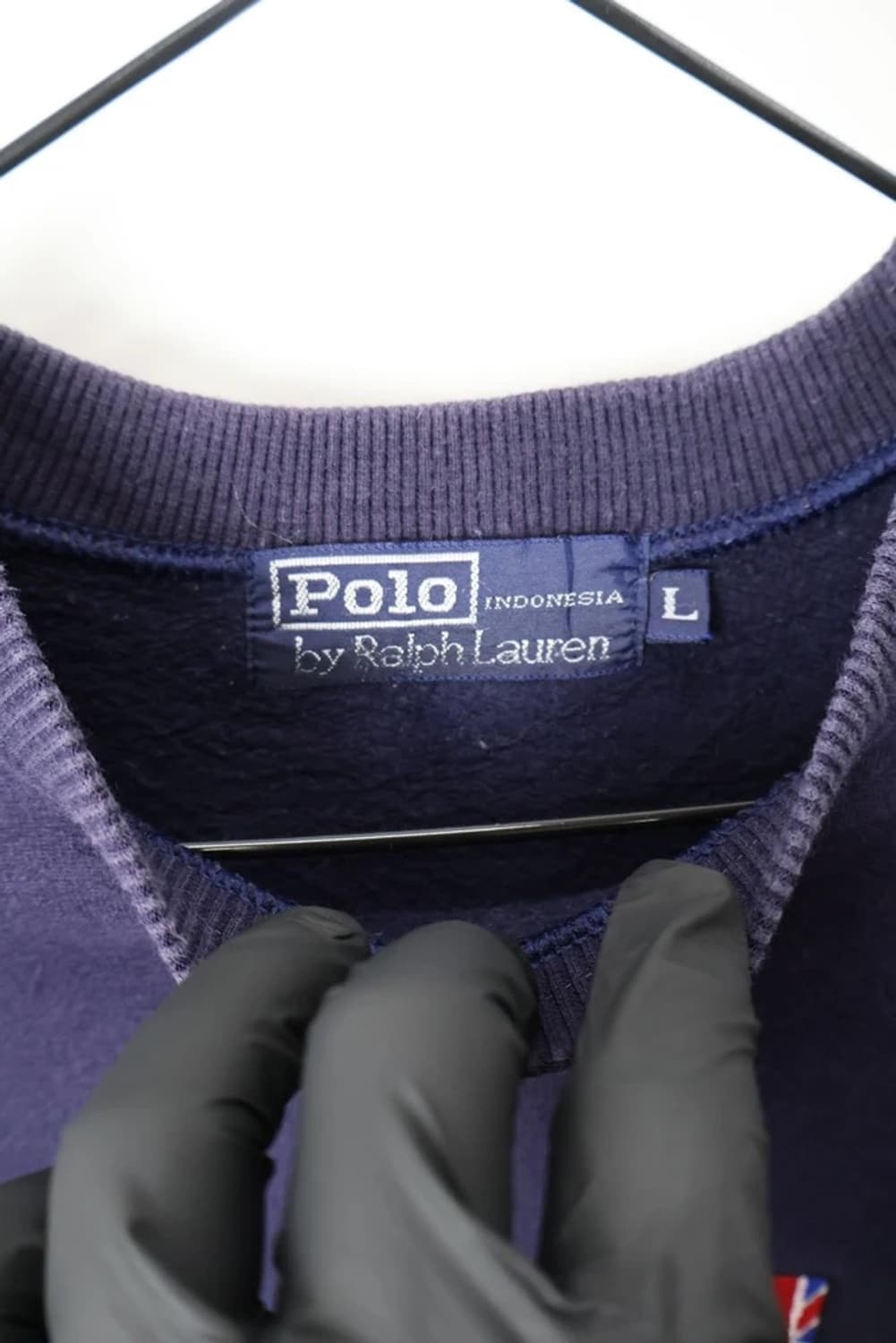 00's Polo Flag Logo Navy Sweatshirt 상품이미지7
