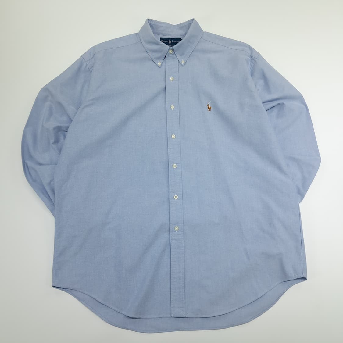 CN918 XL 폴로 랄프로렌 클래식블루 긴팔 셔츠 남방 상품이미지1