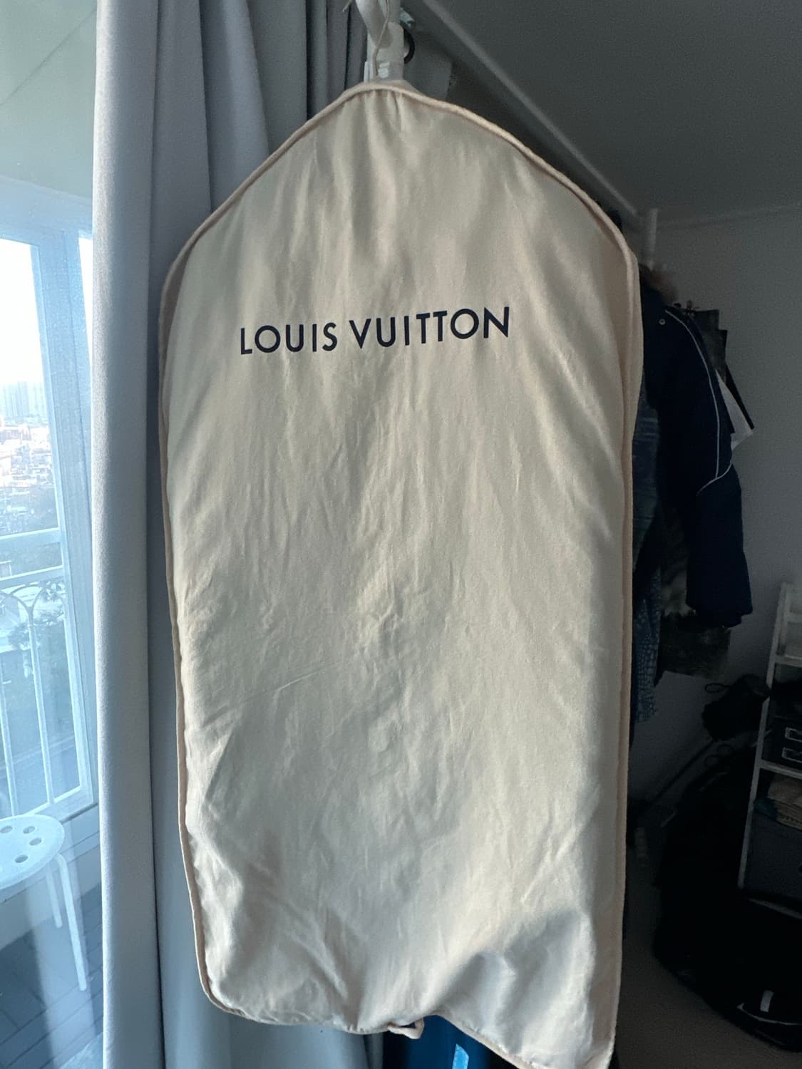 [54사이즈] 루이비통 시어링 자켓 무스탕 네이비 상품이미지7