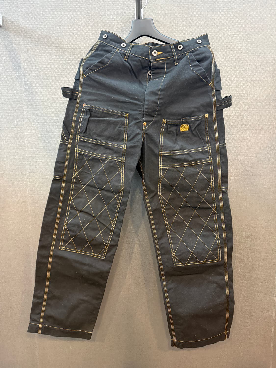 캐피탈 럼버팬츠 블랙 0사이즈 상품이미지1