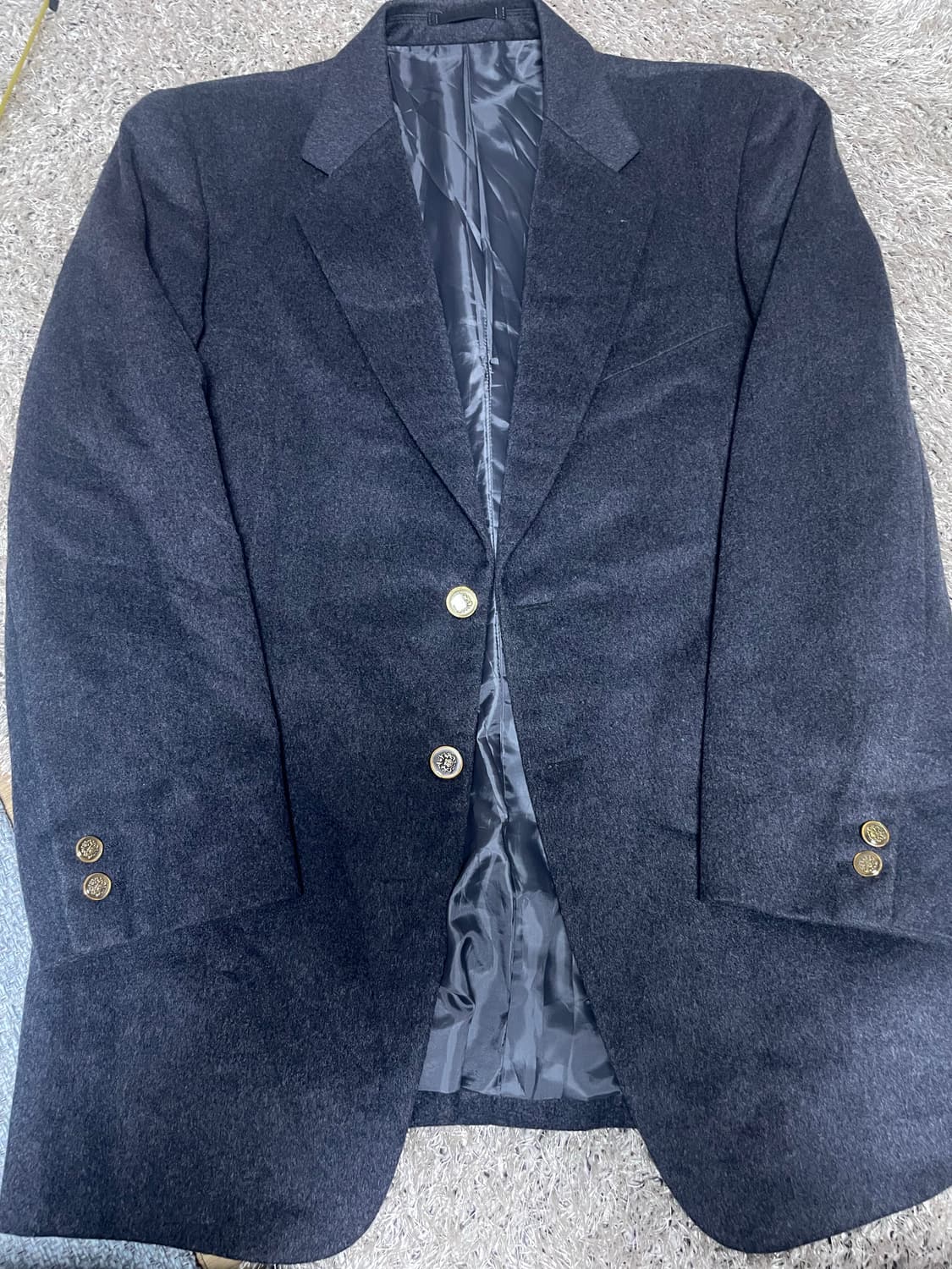 일본판 DILROID 캐시미어 100프로 블레이저 사이즈 105 상품이미지1