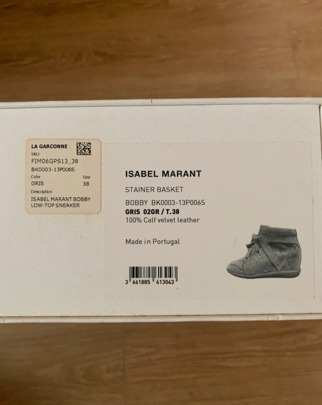 Isabel Marant Stainer Basket Bobby 스니커즈 상품이미지4