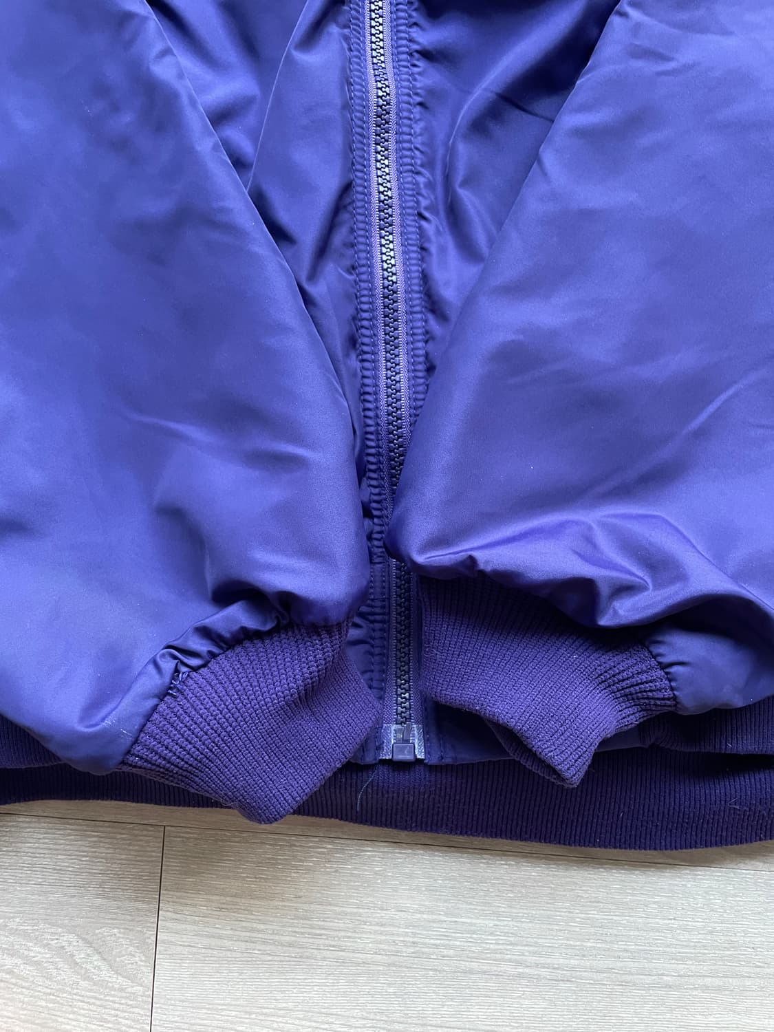 90s 파타고니아 쉘드 신칠라 봄버 자켓 퍼플 rare usa 상품이미지4