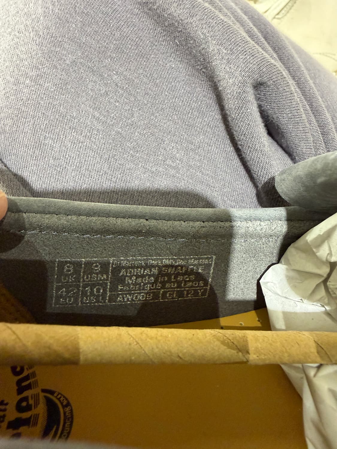 [새상품 / 265] 닥터마틴 아드리안 스내플 워시드 데님 상품이미지10