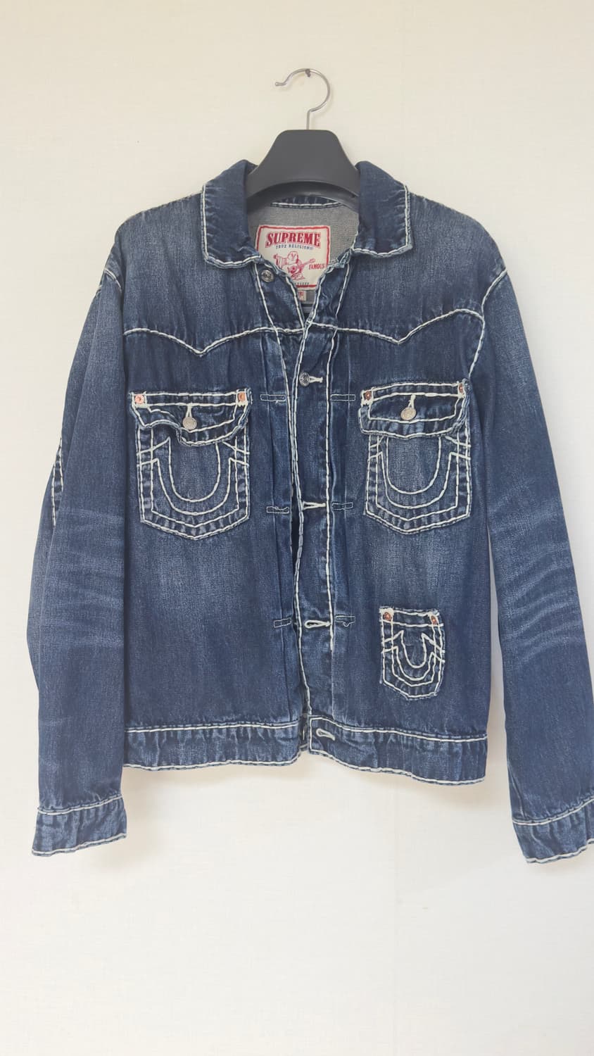 [L,32] 슈프림x트루릴리전 데님 셋업 상품이미지4