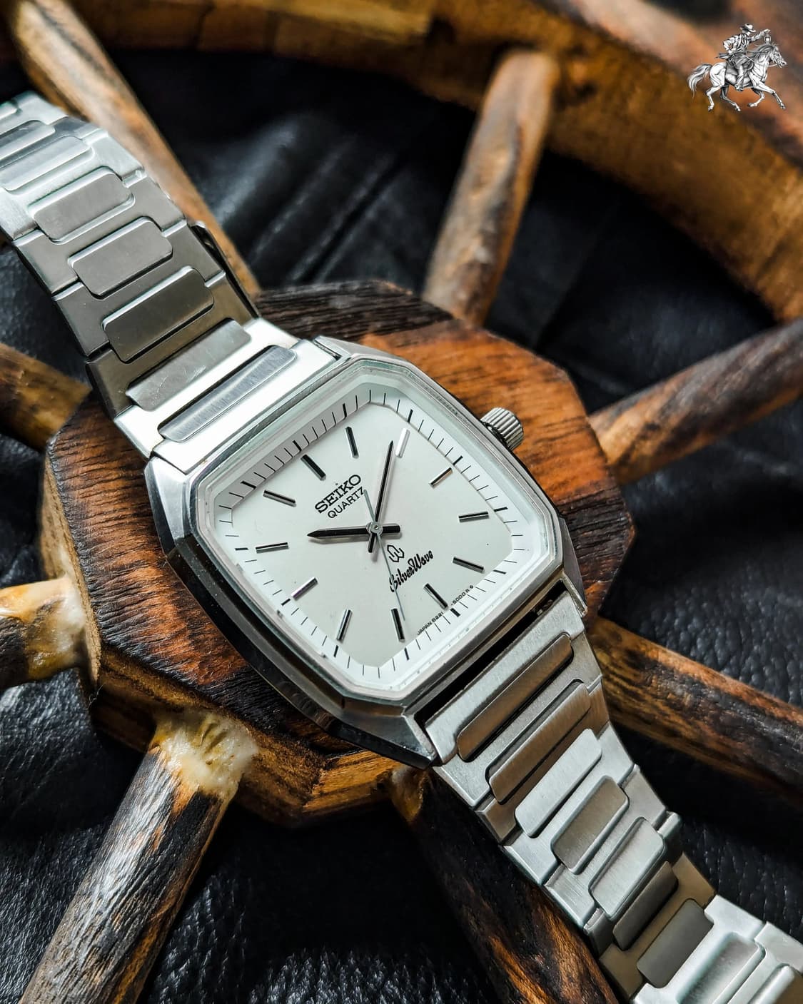 세이코 실버웨이브 스퀘어 8221-5000 빈티지 레어 쿼츠 상품이미지1