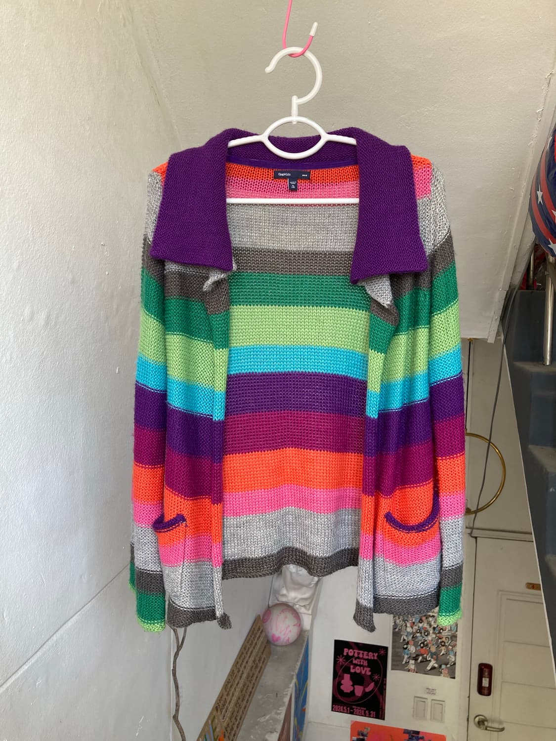 GAP Kids 무지개 가디건 상품이미지1