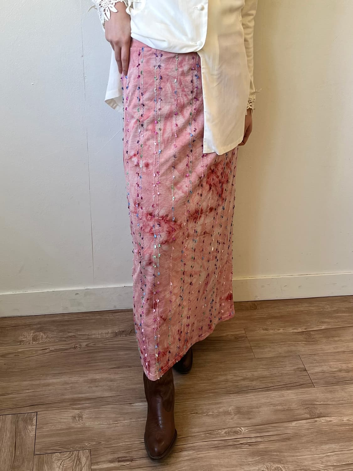 GRAY MAGic 파스텔 레이스 스커트 상품이미지5