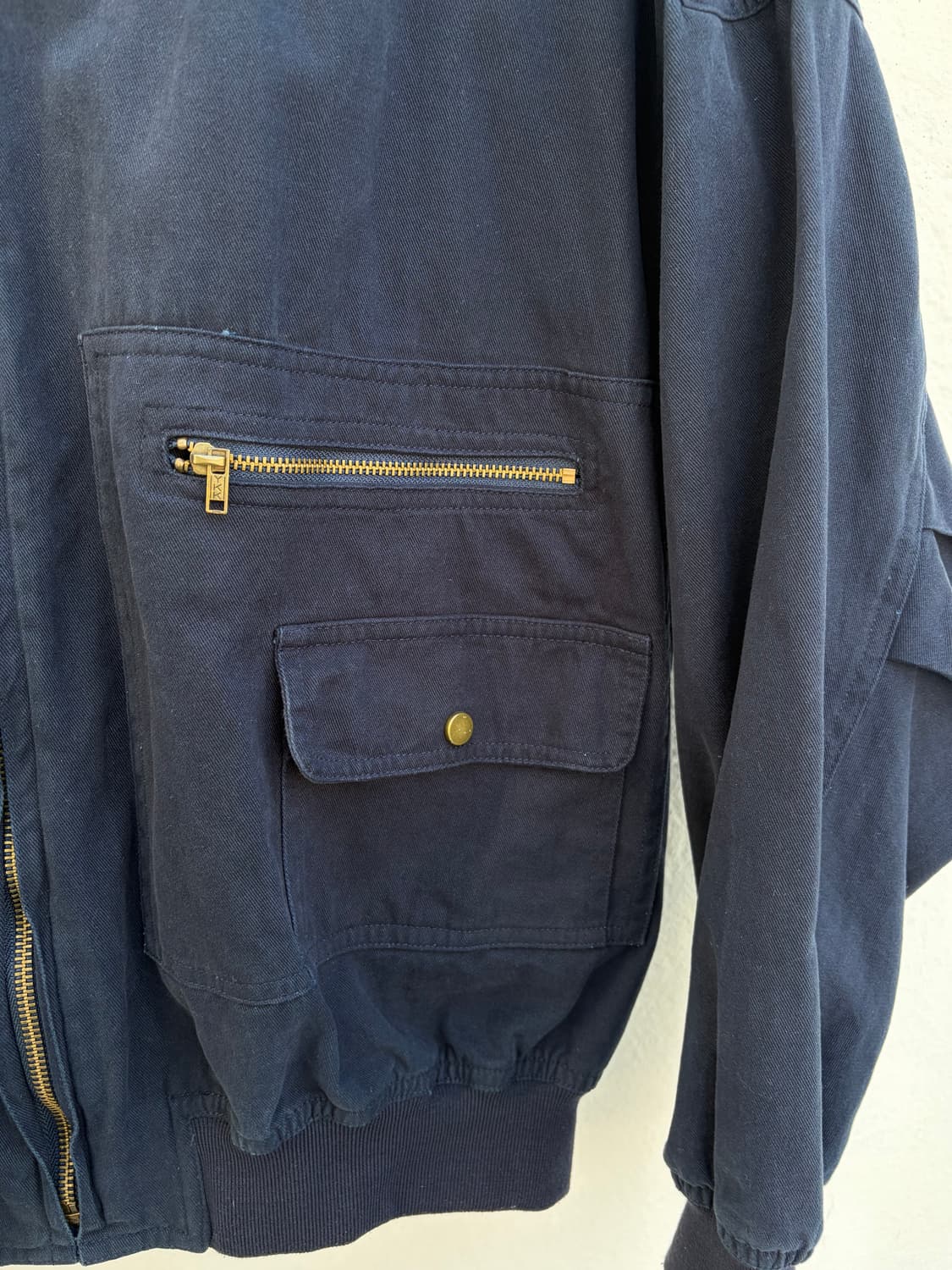 80s 이세이 미야케 스포츠 코튼 봄버 상품이미지3