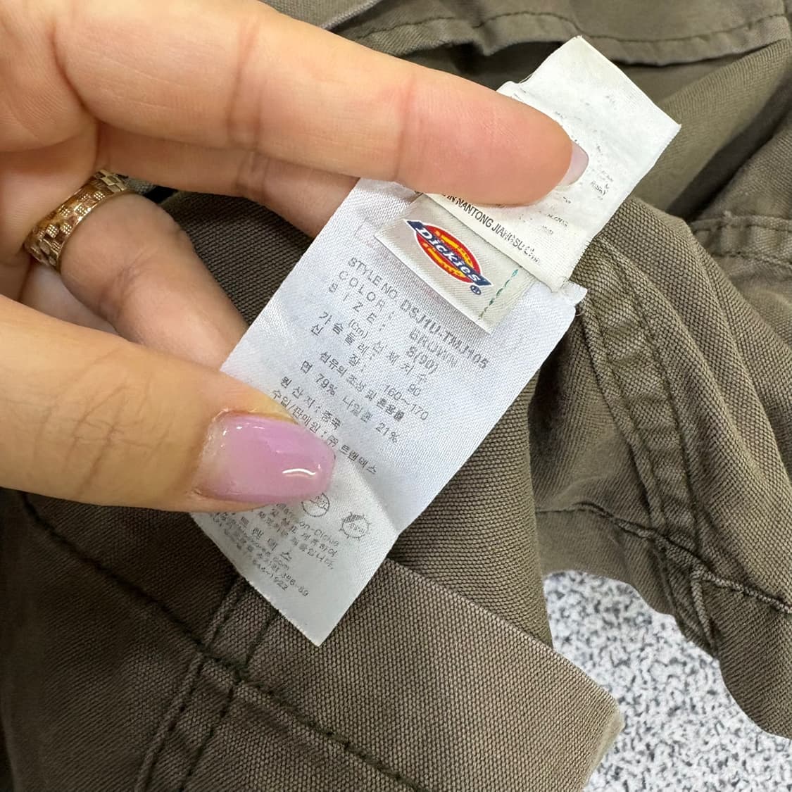 S 디키즈 남성 빈티지 후드 필드 야상 자켓 0521J 상품이미지4