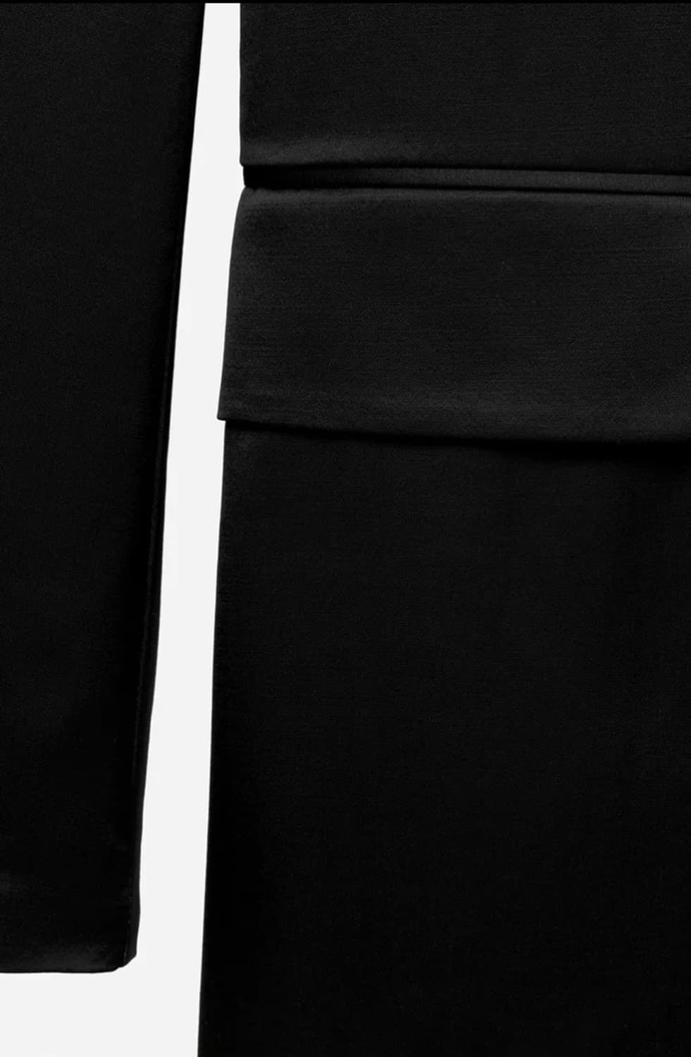 Ludovic de Saint Sernin 오버핏 울 실크 블레이저 자켓 상품이미지4