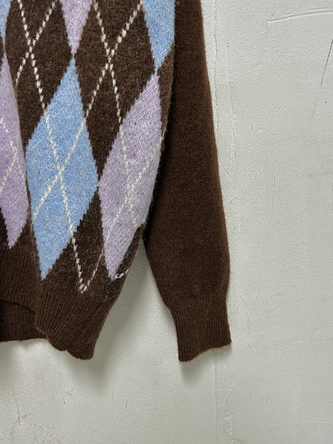 스튜디오앤파르크 아가일 가디건 상품이미지5